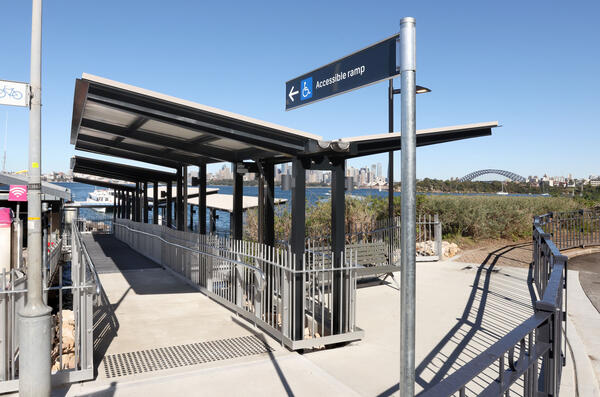 Taronga Zoo Wharf - Accessible ramp