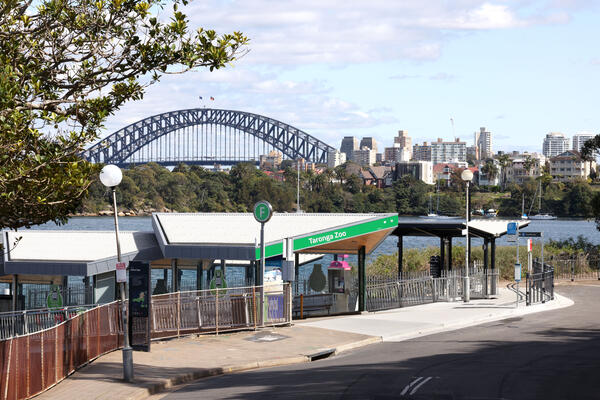 Taronga Zoo Wharf - Front entrance