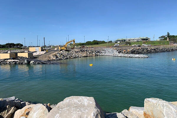 Coffs Harbour Boat Ramp - groyne