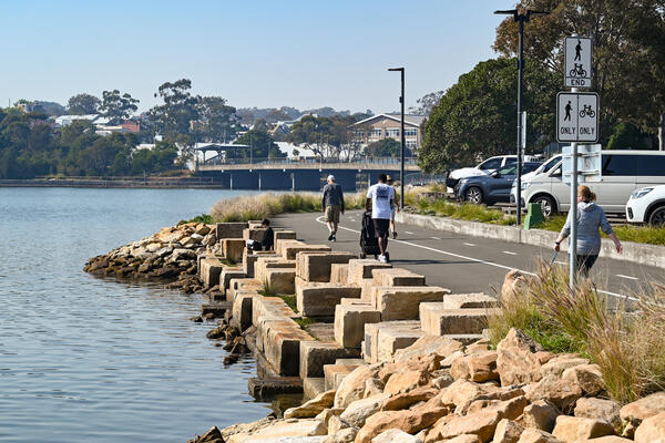 Lilyfield Road Bridge shared path