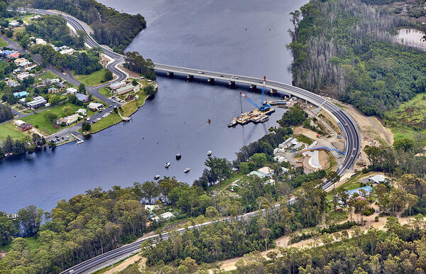 Nelligen Bridge replacement project - January 2024