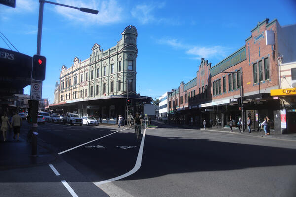 Wilson Street Cycleway artist impression