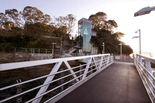 Transport for NSW Greenwich Point Wharf - completed.