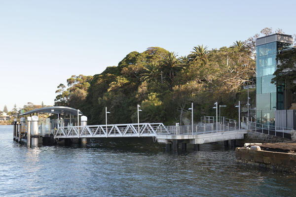 Transport for NSW Greenwich Point Wharf - completed.