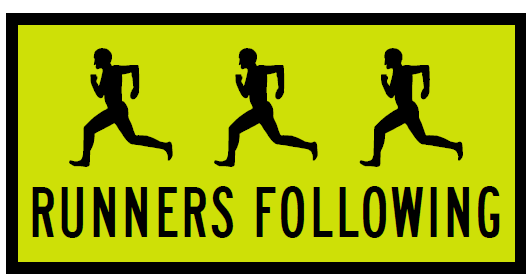 TM9-8-2n(C) - Runners Following (Symbolic) (Vehicle Mounted Sign)
