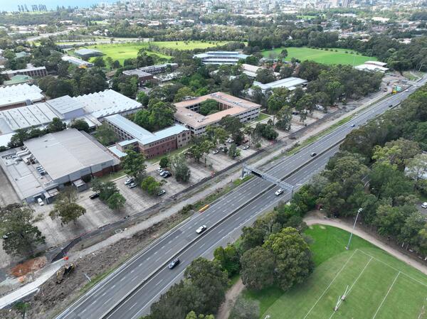 Dec 2024 - M1 Princes Motorway near TAFE NSW Wollongong