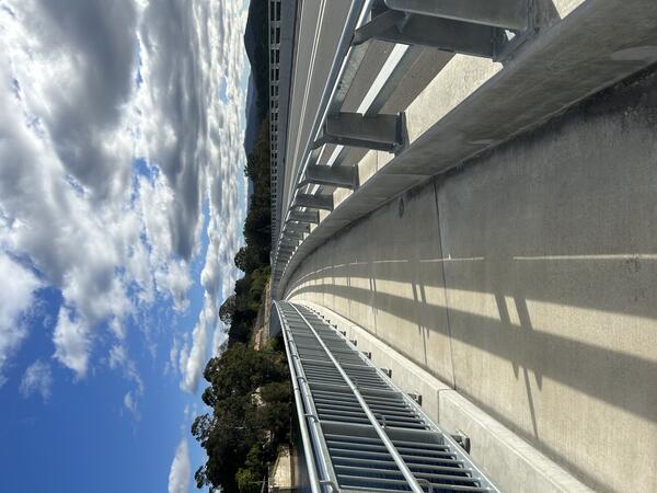 Shared path on new bridge