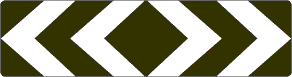 Hazard marker (bi-directional) - d4-2-3