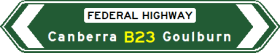 Intersection direction - Double chevron ended (example only) - g2-4