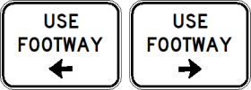 Use Footway (left/right) - g6-215n
