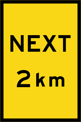 Next 2km (Mms Insert - To Be used on Multi Message Sign panels Only) - tm1-28_d