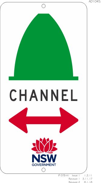 Channel Navigation Marker (Starboard Side) - ad1045_double