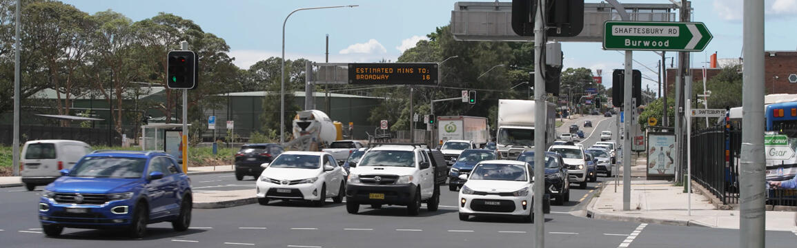 Parramatta Road T3 Transit Lanes
