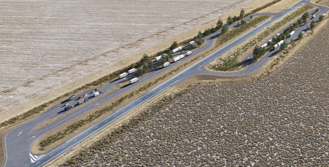 Tycannah Rest Area upgrade artist impression