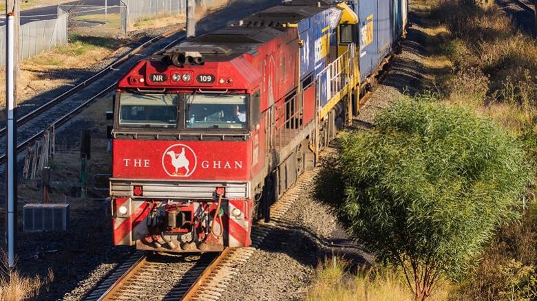 Western Sydney freight train