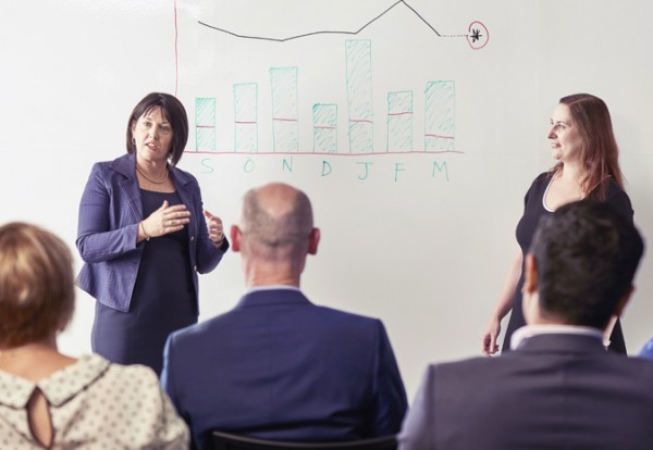 staff in meeting