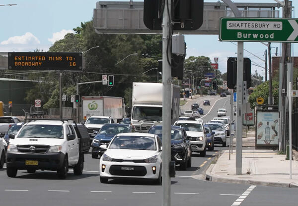Parramatta Road T3 Transit Lanes