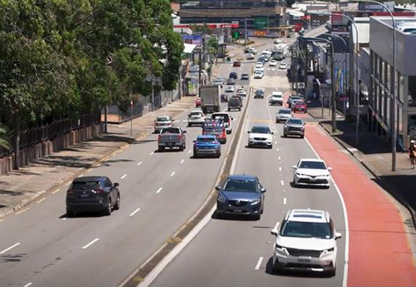 Parramatta Road bus lanes