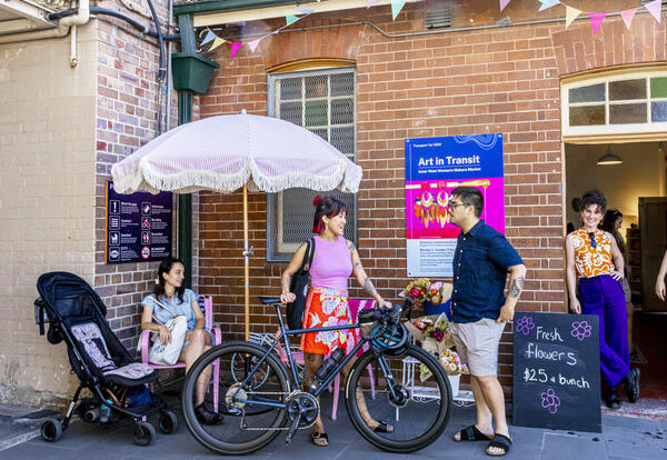 Revitalise - Art in Transit: Stanmore Parcels Office