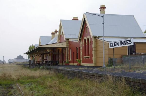Glen Innes railway station.
